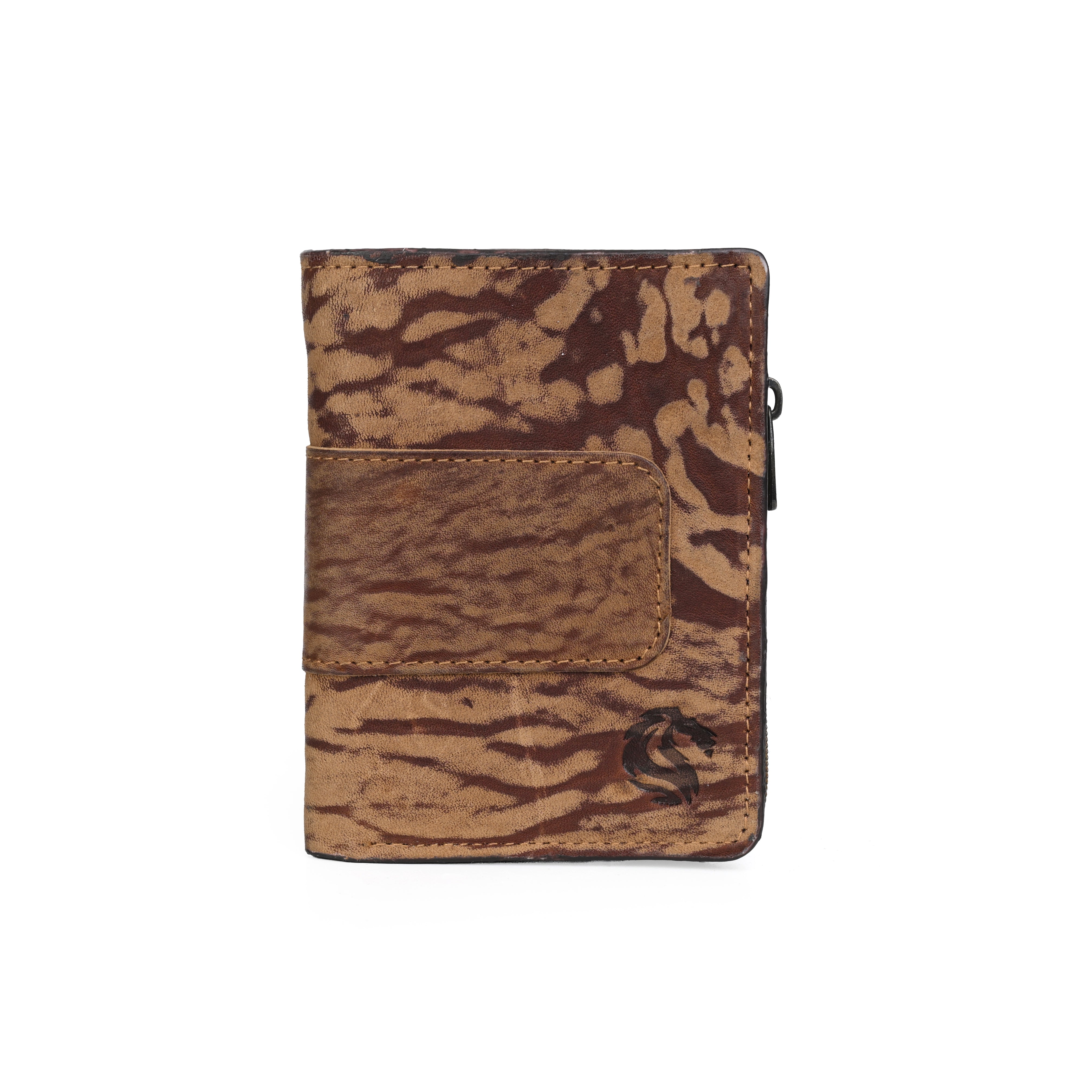 Premium Leather Notecase with Secure Strap Closure