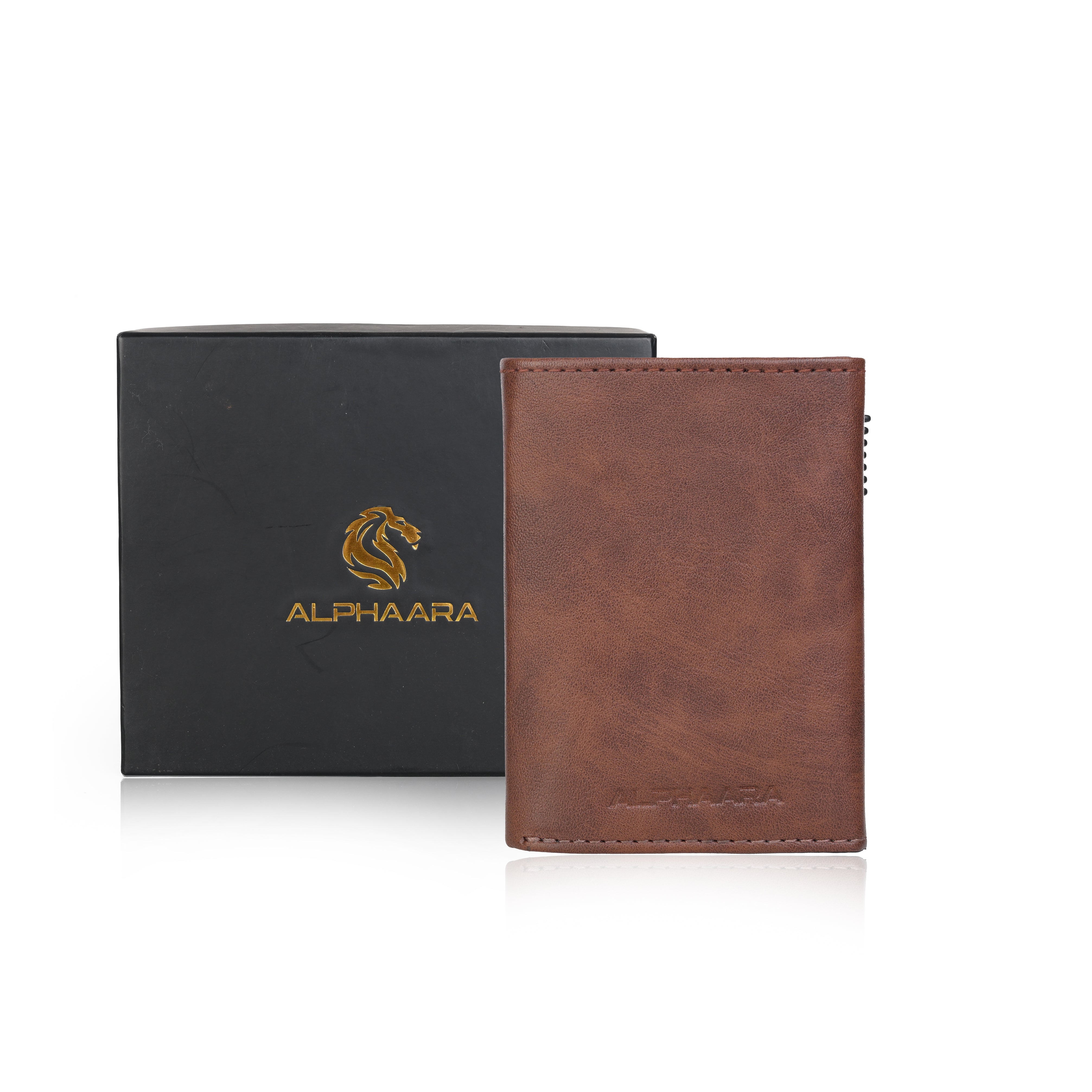 Premium Slim Wallet with One-Finger Access, Secure Card Storage & Cash Pocket