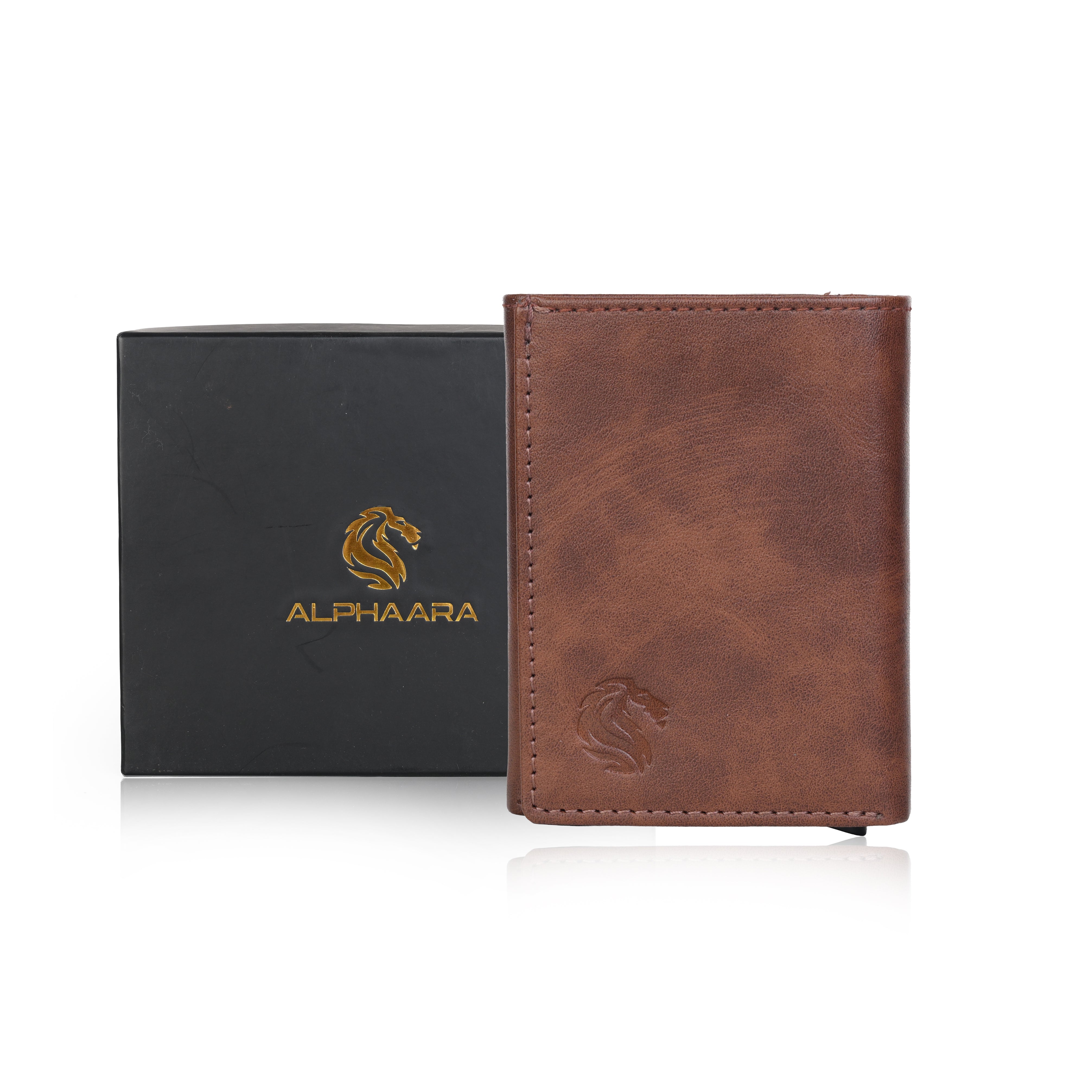 Premium Slim Wallet with One-Finger Access, Secure Card Storage & Cash Pocket