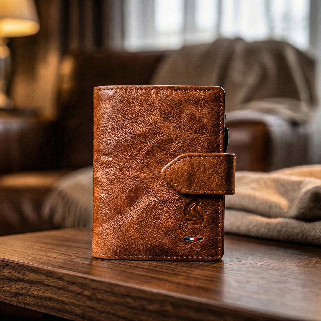 Crunch Leather Notecase – Handcrafted Premium Notebook Cover