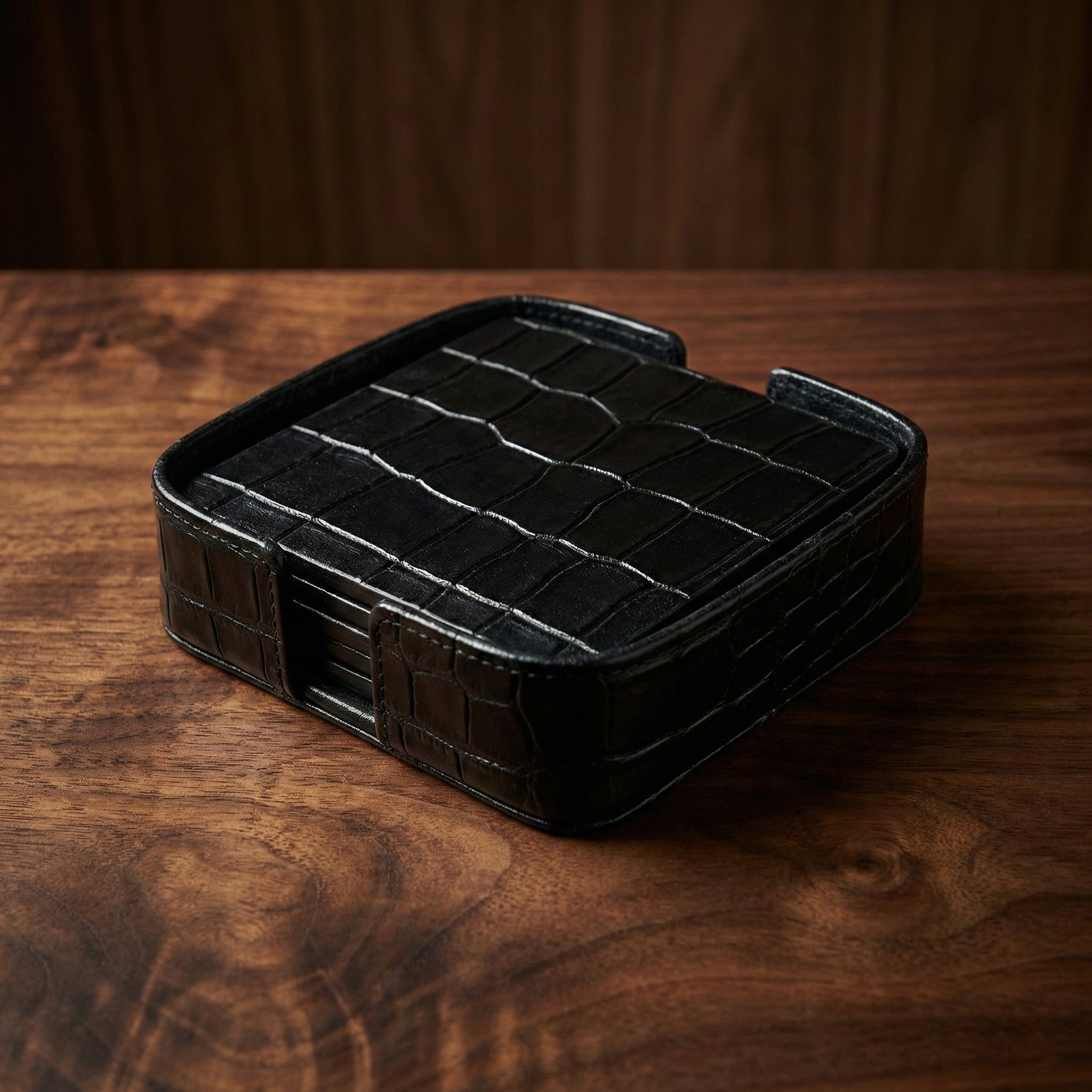 Premium Leather Coasters – Handcrafted, Elegant & Durable