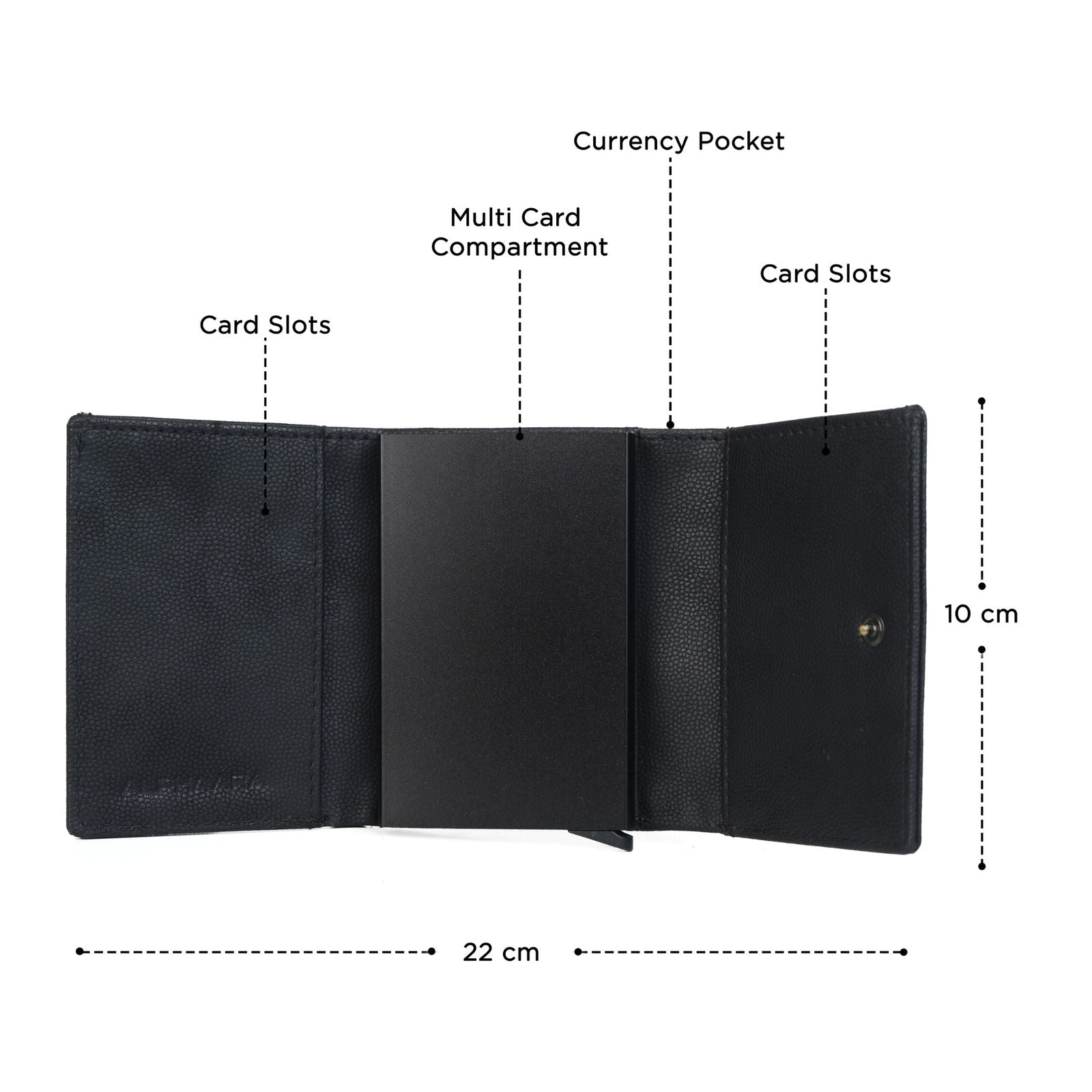 Alphaara Ranger Smart Pop-Up RFID Wallet for Men