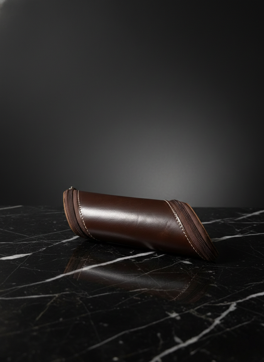 Premium Leather Pencil Case – Handcrafted Minimal Design