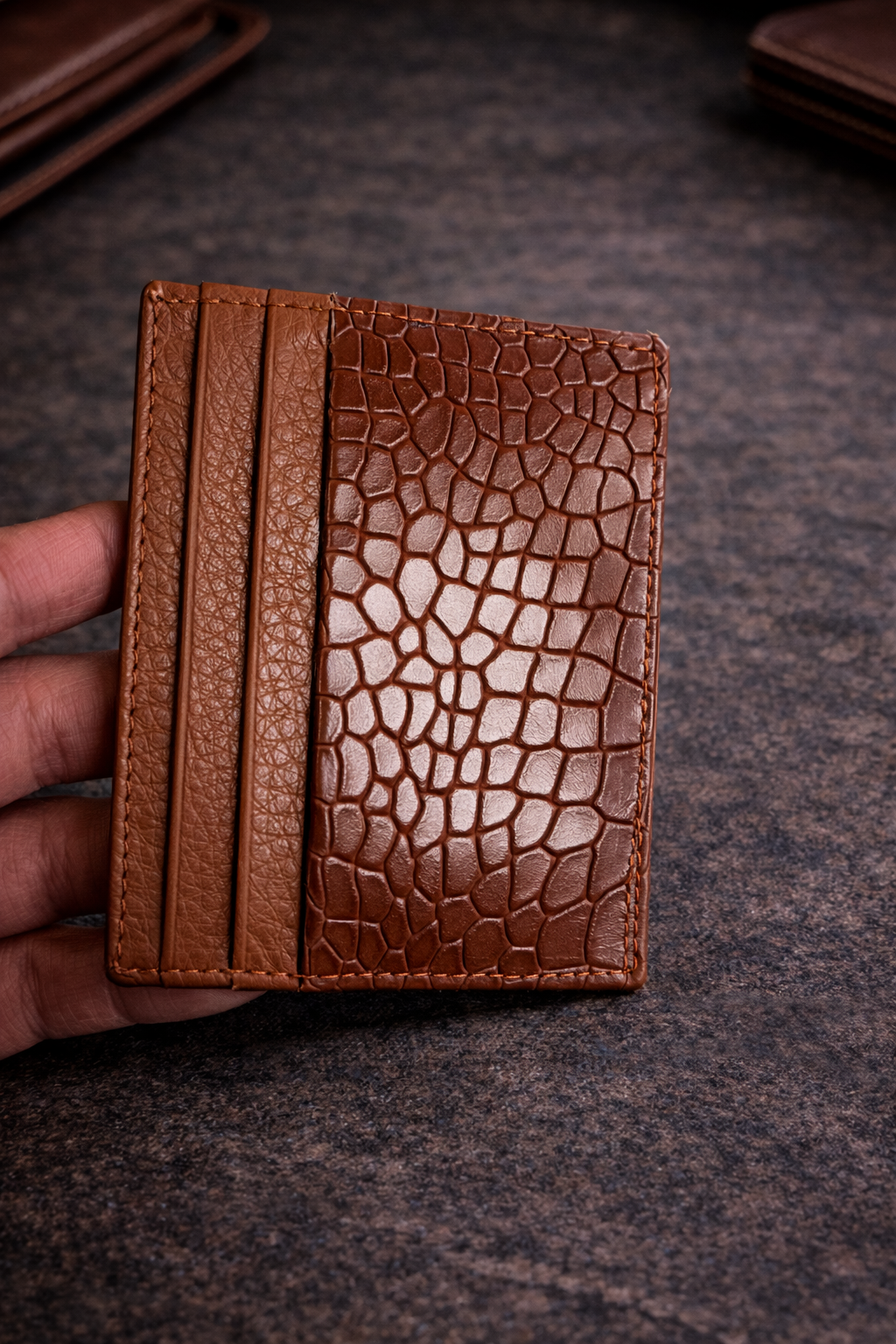 Premium Leather Card Case – Slim, Minimal & Handcrafted
