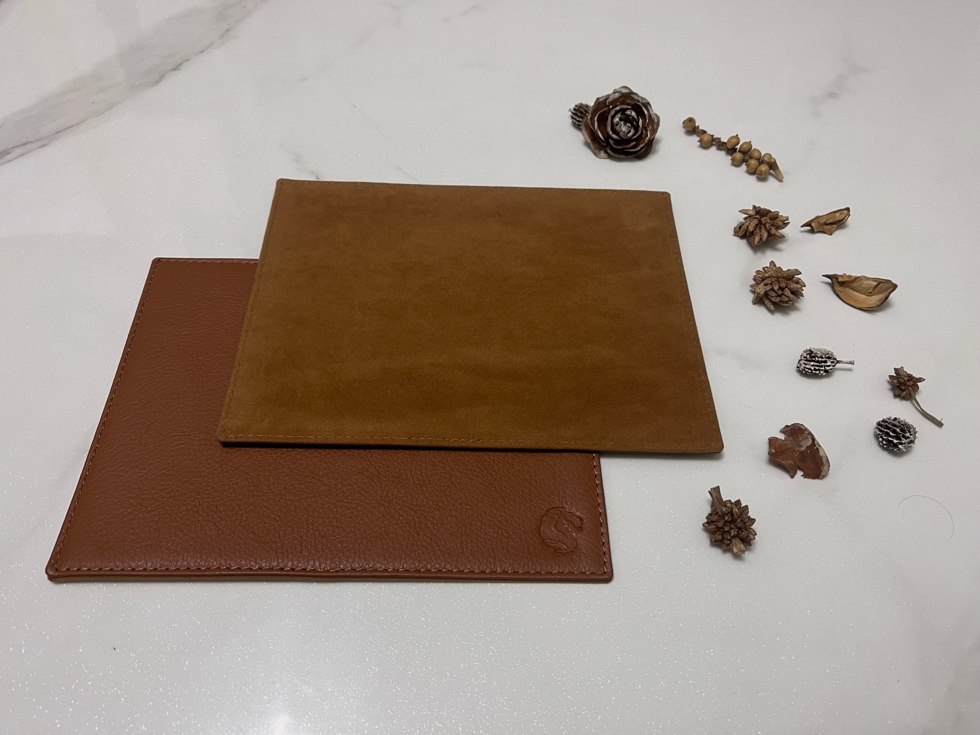 W15 Leather mouse Pad – Premium handcrafted mousepad